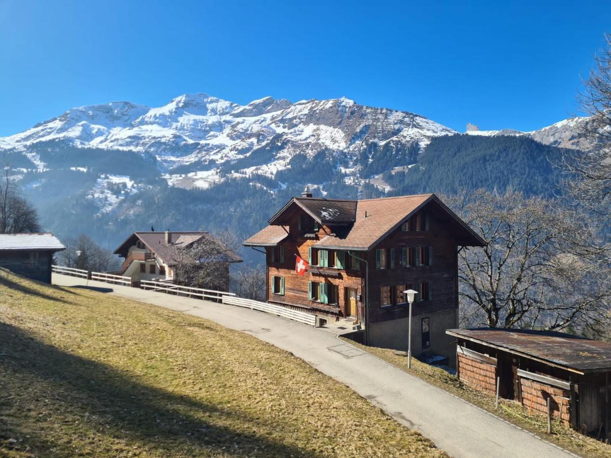 Traditional Chalet In Wengen - Top Floor Apartamento Exterior foto