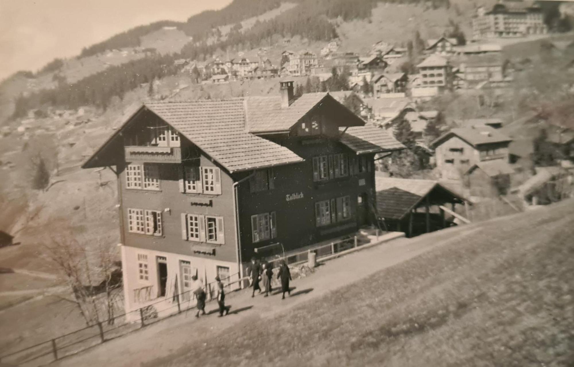 Traditional Chalet In Wengen - Top Floor Apartamento Exterior foto